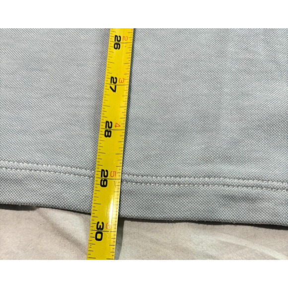 Tommy Bahama Polo Shirt Light Gray Men's Size XL Short Sleeve - Picture 7 of 8